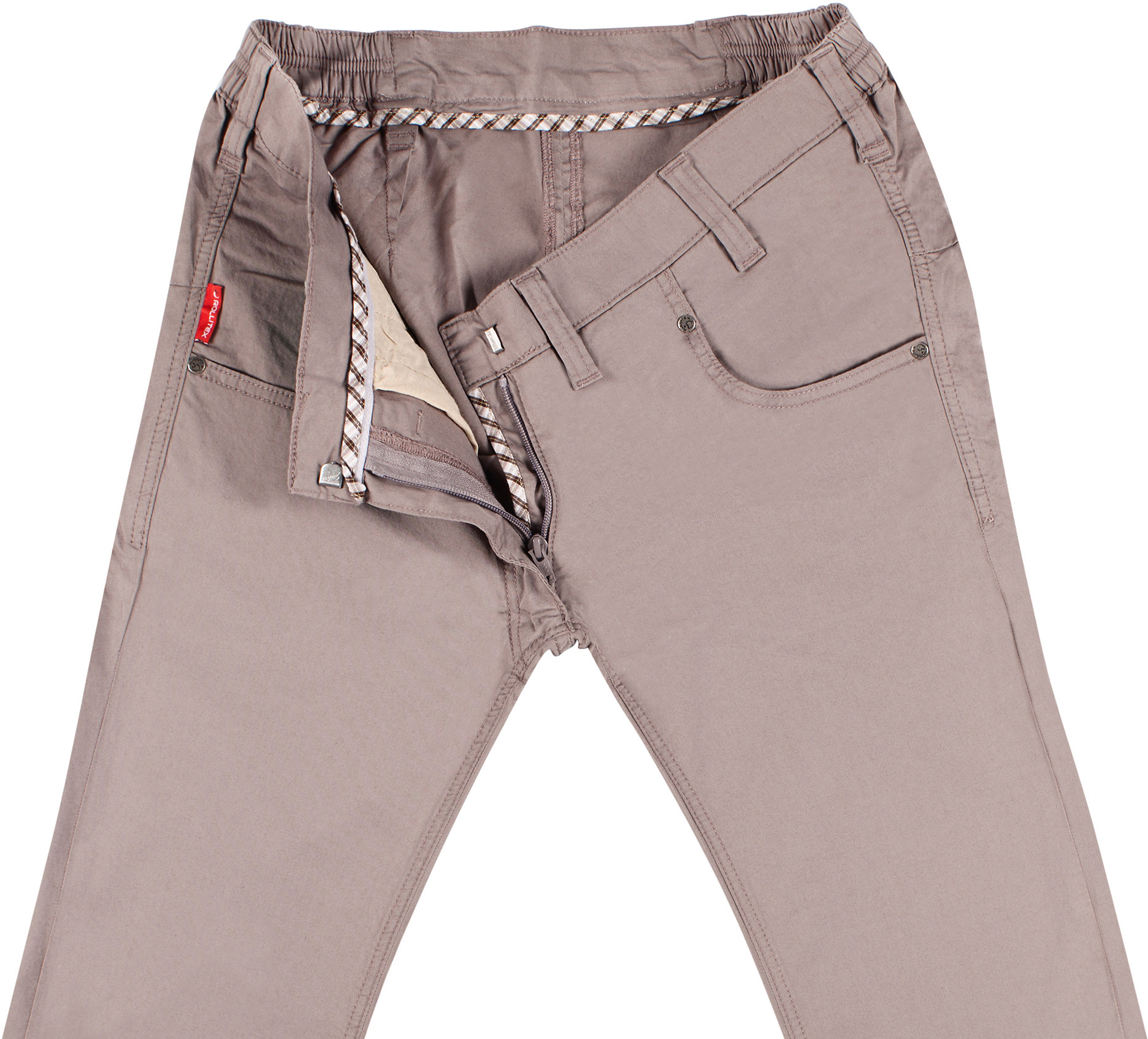 Damesbroek zomer taupe E-8 - Meditex